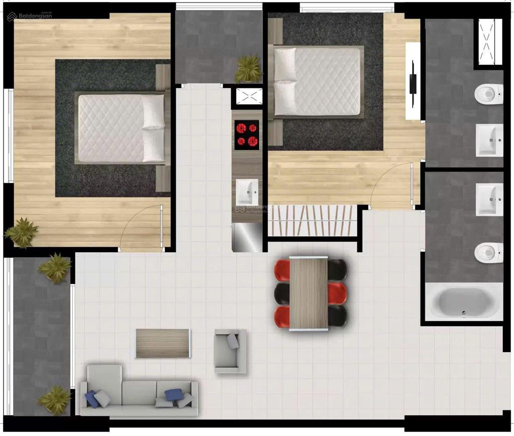 Bán gấp căn 2br giá 2tỷ9 view sông , view biển dọn vào ở ngay