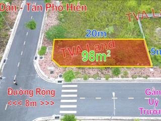 Lô góc tân phố hiến  trung tâm tp