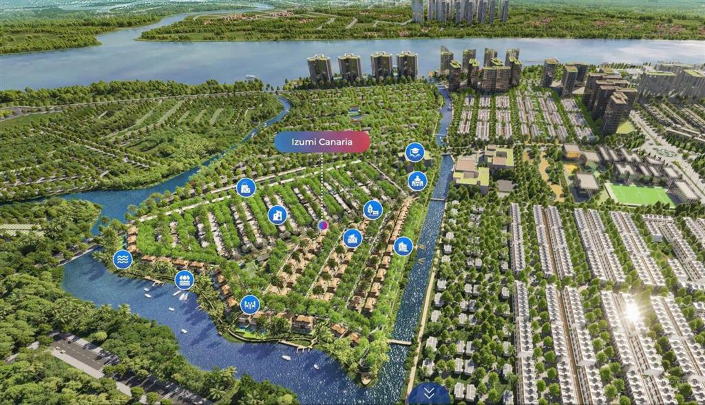 Mở bán giới hạn 100 căn đầu tiên izumi city phân khu canaria ven sông ưu đãi đến 16%