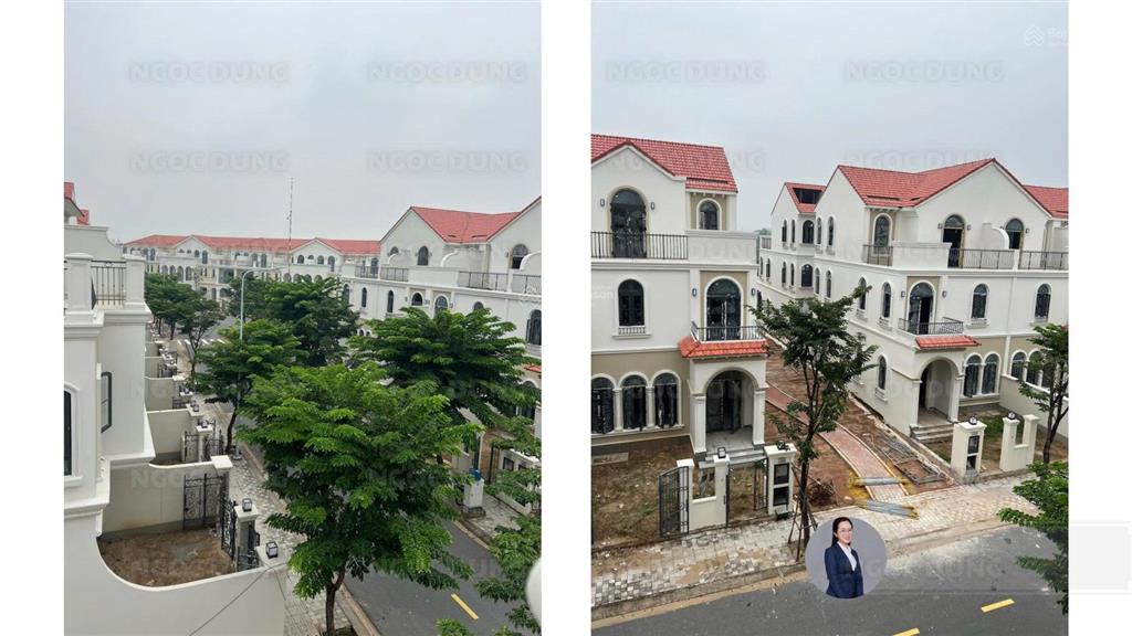 Nhà phố góc mảng xanh giá hiếm của aqua city