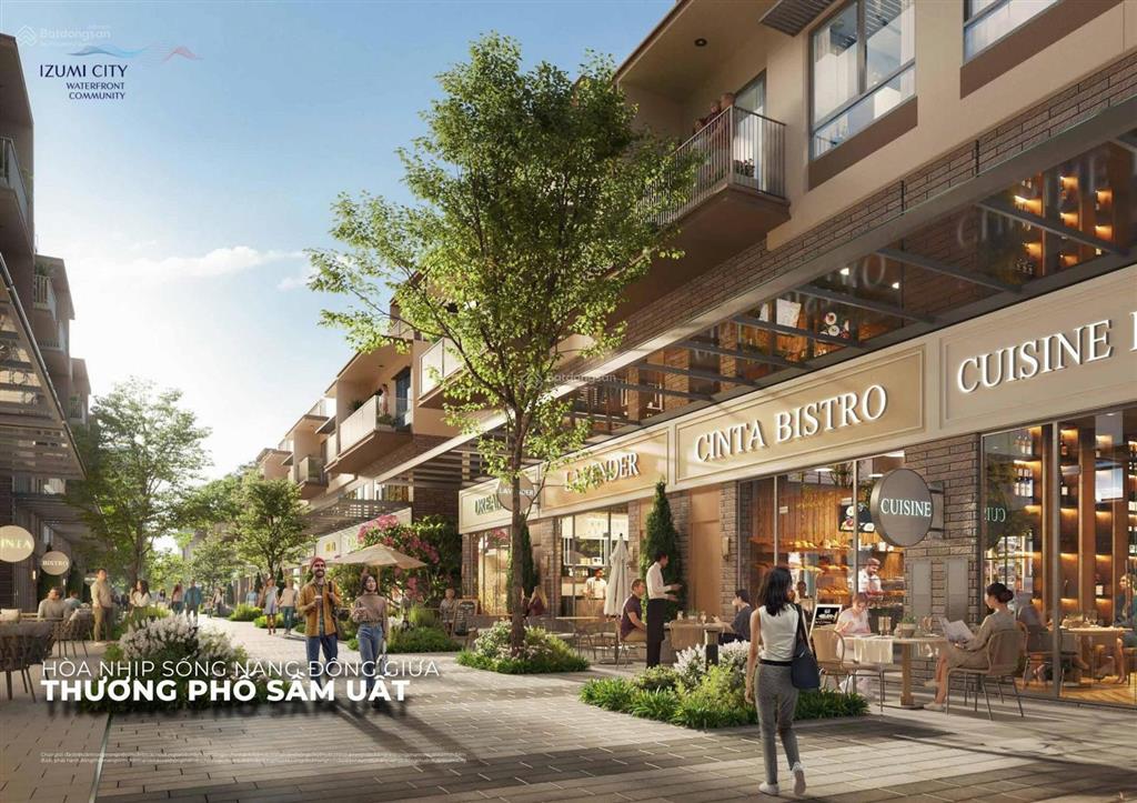 Sổ hồng trao tay biệt thự ven sông izumi city không trả lãi không trả gốc 23 tháng