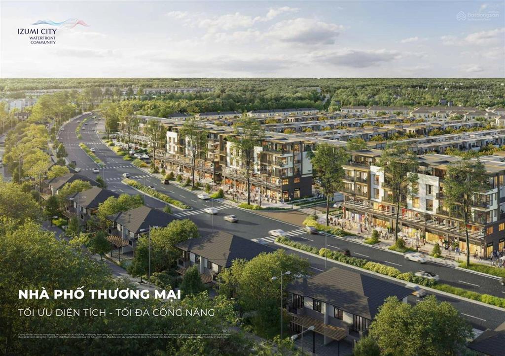 Sổ hồng trao tay biệt thự ven sông izumi city không trả lãi không trả gốc 23 tháng