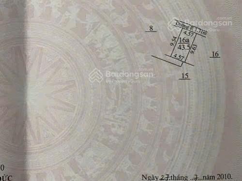 Bán đất tại ngãi cầu, hoài đức, hà nội giá 103 triệu/m2, 43.5m2. cách ô tô tránh 20m