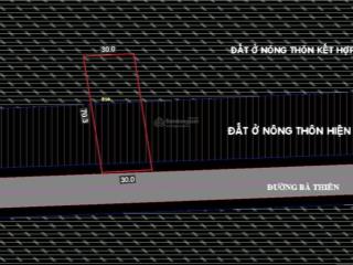 Bán đất mặt tiền đường bà thiên, nhuận đức, củ chi