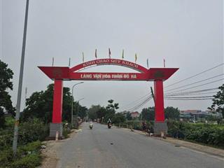 Đất đấu giá  vị trí đẹp tại xã khánh hà thường tín