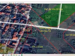 Đất bìa làng xuân canh đông anh, diện tích 59m2 giá 195tr/m2 ( có thương lượng), đường ô tránh
