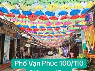 Phố vạn phúc 110 8tầng mt5m giá 2x tỷ hà đông
