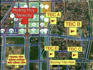 Tđc khu c, bắc sông cấm chỉ 6,3 tỷ. vị trí đẹp không lỗi