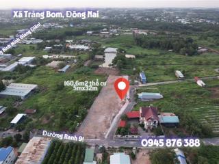160 6m² thổ cư trảng bom cạnh kcn giang điền giá chỉ 1 3 tỷ 0945 876 388