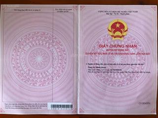 Chính chủ cần bán đất mặt tiền đường trừ văn thố 23, xã trừ văn thố, bàu bàng, tiềm năng lớn