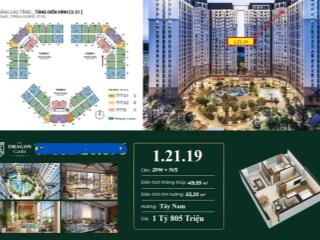 Căn hộ 2 ngủ 1 vệ sinh, tầng 21, đóng tiến độ 30 tháng. thanh toán trước 30% để nhận nhà ở ngay
