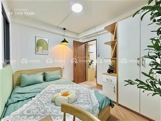 Cho thuê căn hộ 1 phòng ngủ full nội thất, tách bếp, gần đại học văn hiến