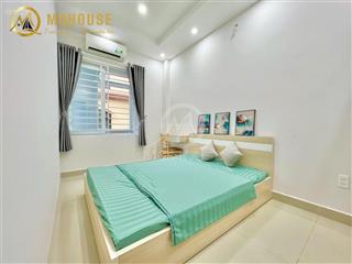 Căn hộ 1 phòng ngủ full nội thất, ban công riêng, máy giặt tiện lợi