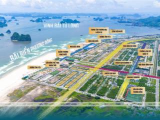 Đất nền kđt phương đông chỉ 100m tới biển, lô đẹp áp góc vỉa hè 7m. tiềm năng tăng giá 1520% 2025