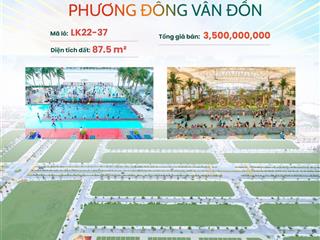 Duy nhất lô góc 140,74m quay khách sạn 4 sao, 4 lô liền kề 87,5m giá tốt nhất thị trường