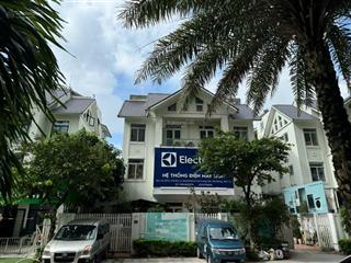 Biệt thự song lập , căn duy nhất có hầm thông thành tứ lập, 4 mặt thoáng
