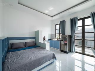 Cho thuê studio ban công 30m2 full nội thất ngay nguyễn thái sơn, p.5, gò vấp
