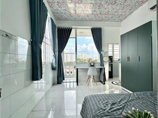 Cho thuê phòng ban công, 35m2, full nội thất ngay đh vlang cs3, gò vấp sát bt, pn
