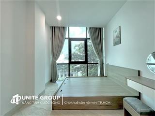 Cho thuê phòng cửa sổ lớn, 30m2, máy giặt riêng ngay bùi đình tuý, bình thạnh