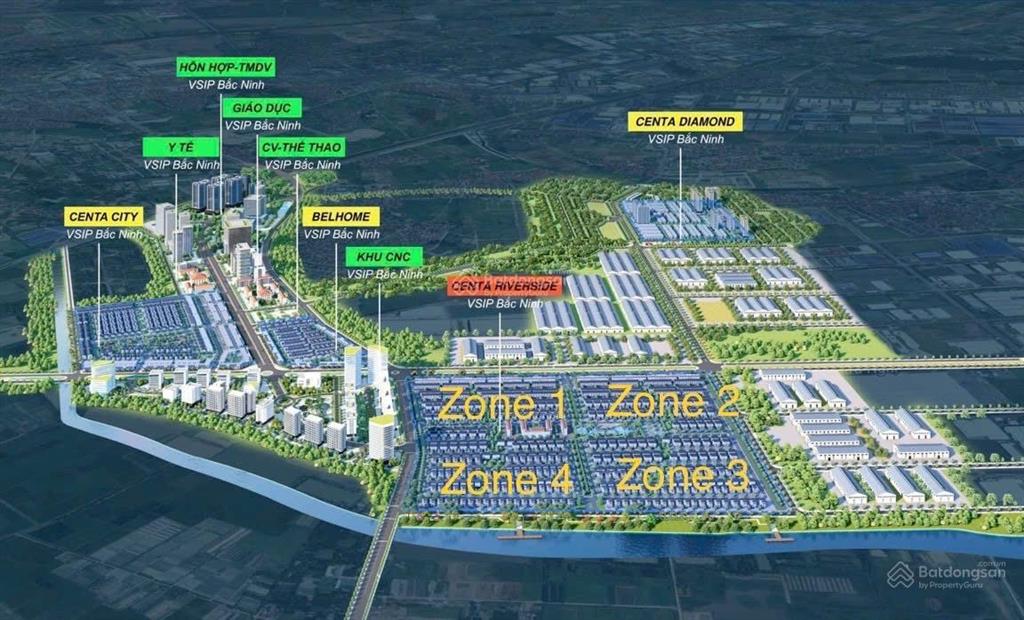 Siêu hot biệt thự centa riverside cánh hà nội12km chỉ hơn 4 tỷ hỗ trợ 18 tháng 0% lãi suất!