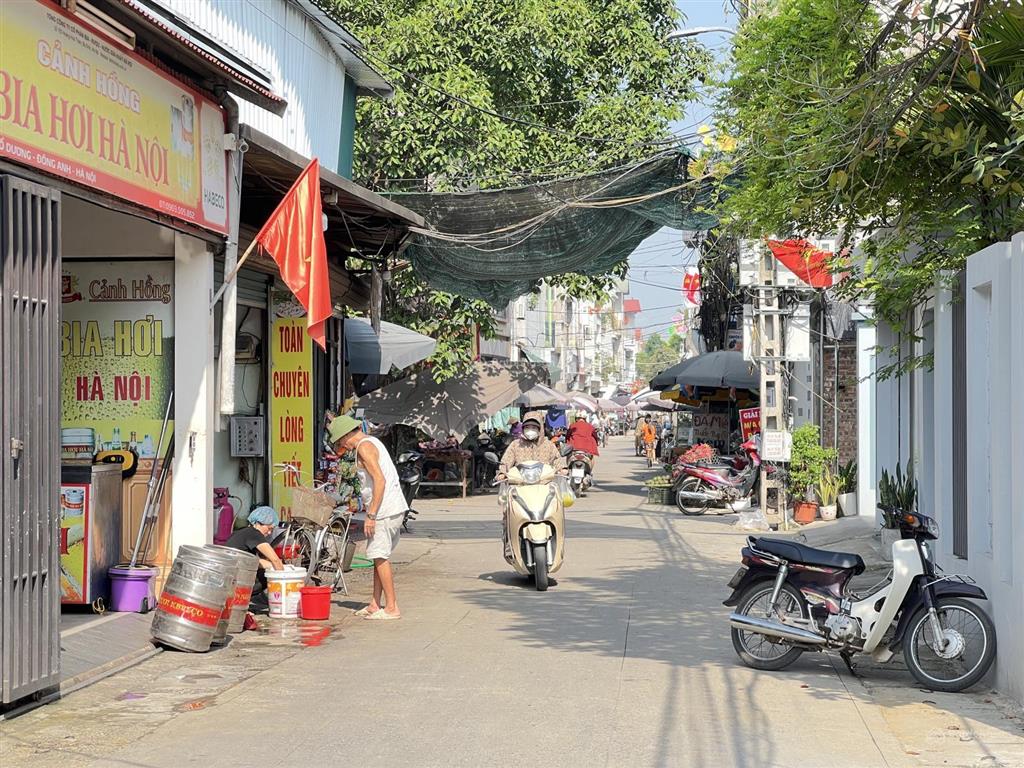Sát kđt cổ dương đón đầu qh tp thông minh 54m2 mt 4.9m nở hậu ô tô gần chợ chỉ 5.29 tỷ