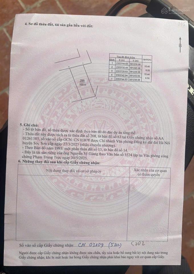 Đất đẹp minh phú 100m², mặt tiền 6.5m, ngay sát trục chính, giá đầu tư chỉ 21tr/m²