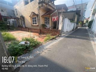 Đất đẹp hướng nam khu dân cư đông, trung tâm hà lỗ, đông anh. sổ đỏ chính chủ, sang tên ngay