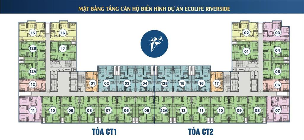 Ecolife riverside  căn hộ 3pn chỉ 1,58 tỷ | làm việc trực tiếp chủ đầu tư