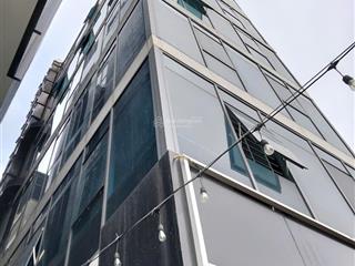 Tòa văn phòng mp trần vỹ 75m2 x 8t mt 6m, lô góc vỉa hè hầm để xe 51 tỷ cầu giấy