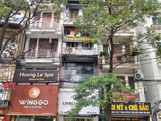Bán nhà mặt phố ẩm thực trung hòa, cầu giấy, 156 m2 x 4t mt 5.2m vỉa hè cây xanh 85 tỷ