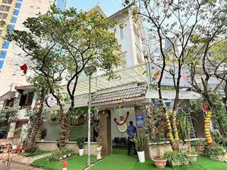 Biệt thự kđt mỹ đình phố nguyễn cơ thạch 163m2 x 4 tầng mặt tiền 15m lô góc view c/viên