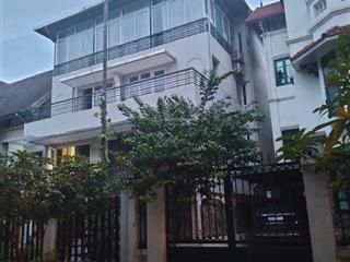 Biệt thự đơn lập bán đảo linh đàm, 253m2 x 4 tầng mặt tiền 12.5 m vip 68 tỷ q. hoàng mai