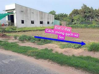 (22) nằm ngay trong kdc hiện hữu lô đất full thổ cư ngay xã tân thông hội 130m2