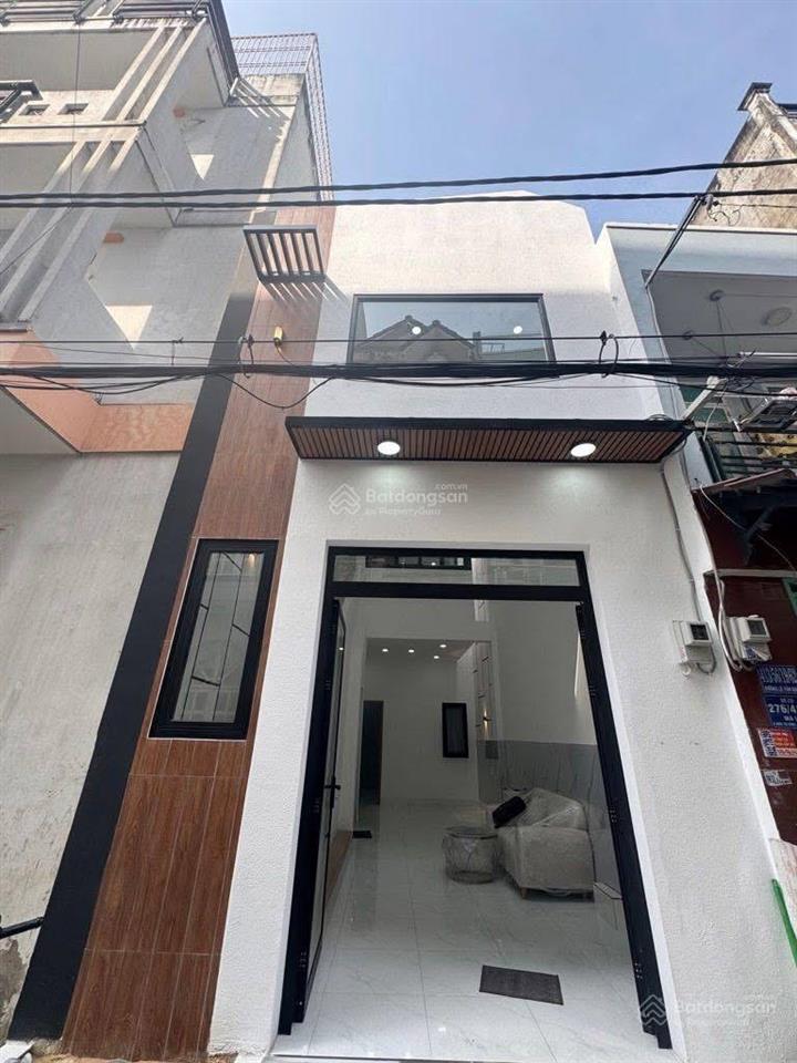 Nhà đẹp hẻm thông 6m ô tô đỗ cửa. dt 48m2 sát vách bệnh viện bình tân