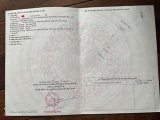 (hiếm) đất 2 mt 10,5m  2 mặt bằng cho thuê kcn hòa khánh  đh bách khoa  vietcombank