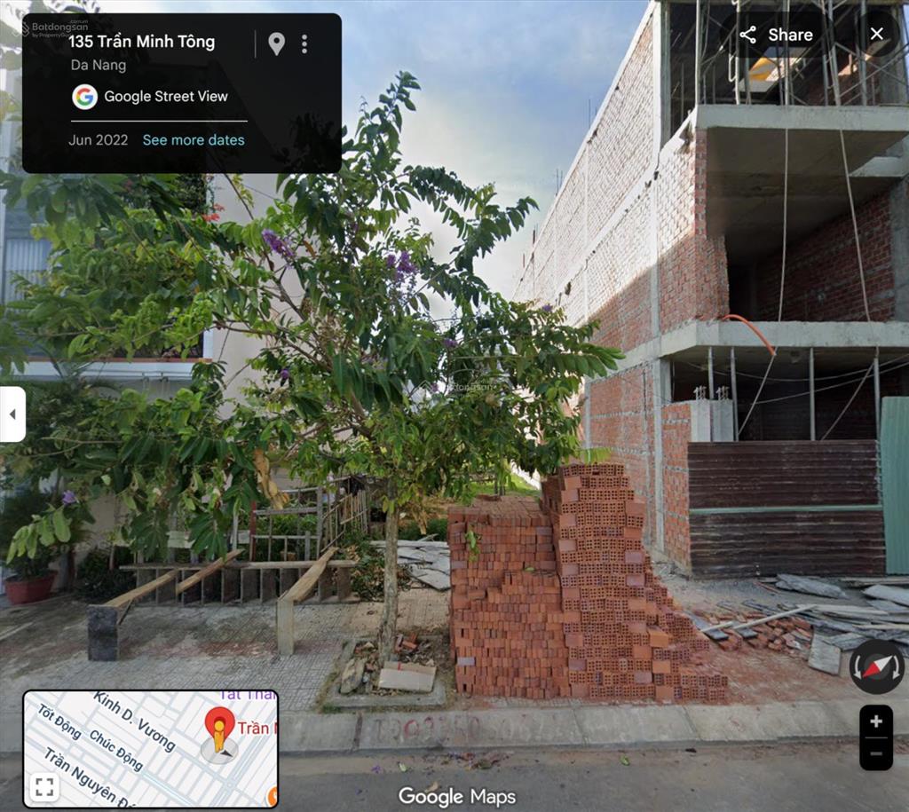 Hiếm, bán đất nền thông biển tại trần minh tông, đường 7.5m, cách biển 100m, đông nam mát mẻ