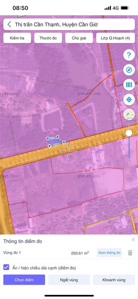 Bán đất tại tam thôn hiệp, cần giờ, 6,6 tỷ, 368m2, view sông thoáng mát