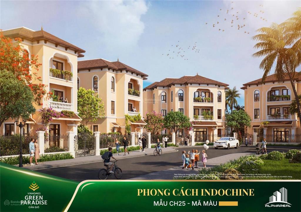 Bán biệt thự view đẹp tại vinhomes green paradise,  200 m2