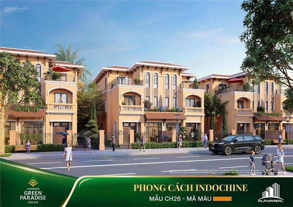 Bán biệt thự view đẹp tại vinhomes green paradise,  200 m2