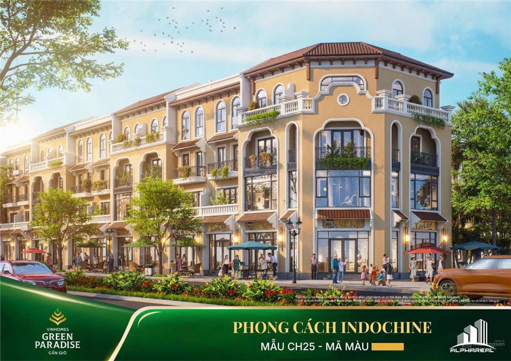 Bán biệt thự view đẹp tại vinhomes green paradise,  200 m2