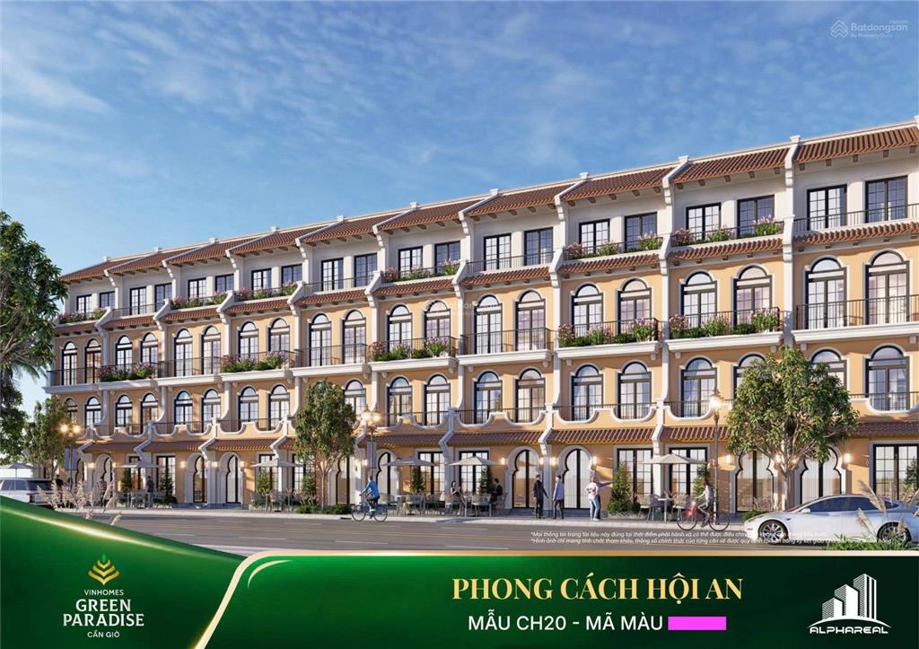 Bán biệt thự view đẹp tại vinhomes green paradise,  200 m2