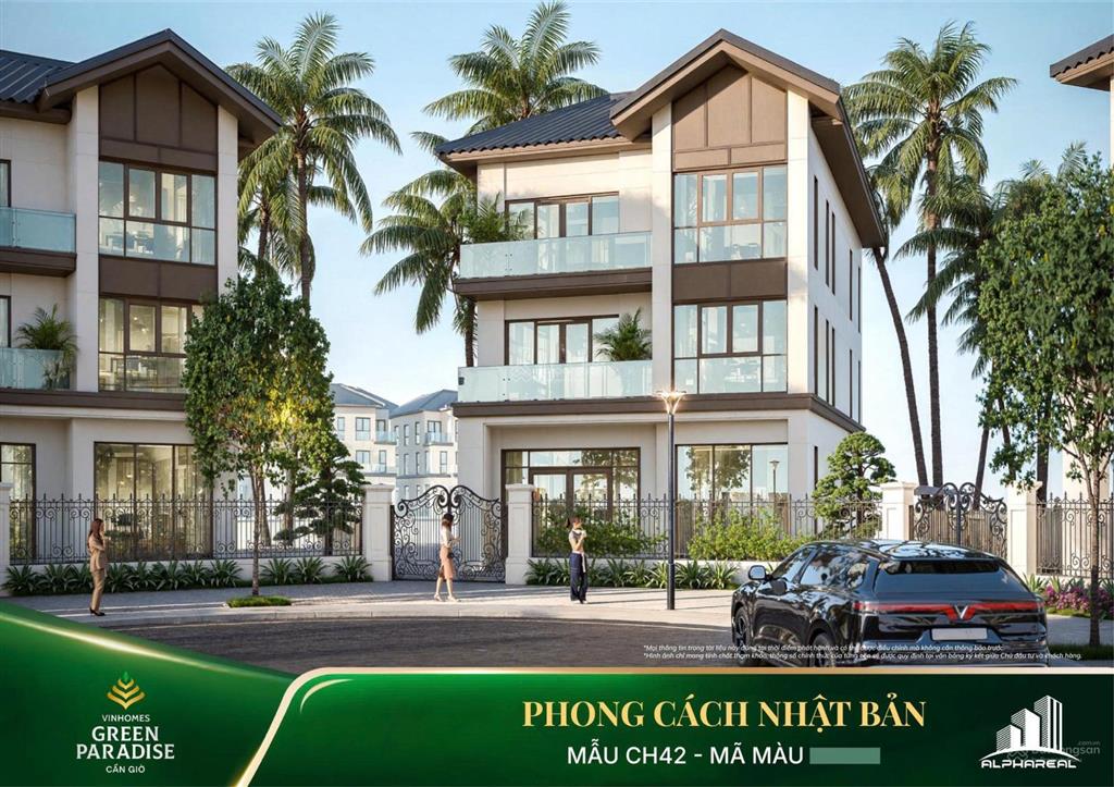 Bán biệt thự view đẹp tại vinhomes green paradise,  200 m2