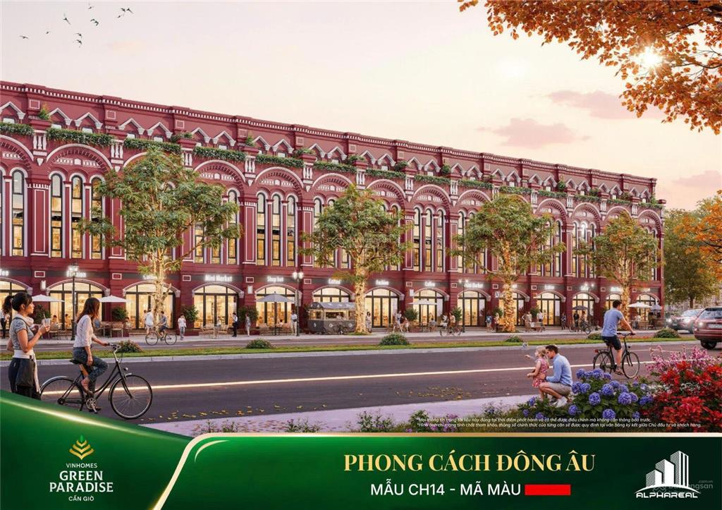 Bán biệt thự view đẹp tại vinhomes green paradise,  200 m2