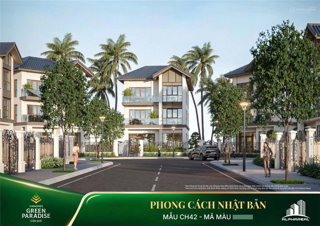 Bán biệt thự view đẹp tại vinhomes green paradise,  200 m2