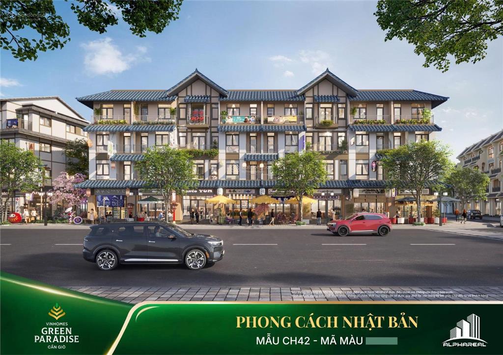 Bán biệt thự view đẹp tại vinhomes green paradise,  200 m2