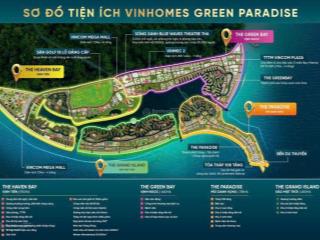 Bán biệt thự view đẹp tại vinhomes green paradise,  200 m2
