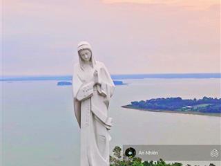 Đất vườn nghỉ dưỡng giáp suối cạnh đức mẹ núi cúi view hồ trị an thoáng mát chỉ 995 triệu/1000m²