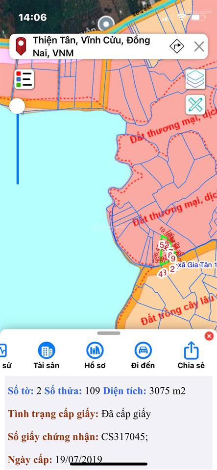 Khu du lịch hành hương xã gia tân 1 nằm ngay dưới chân đức mẹ, mua kd chỉ có lời dt 3000m vuông