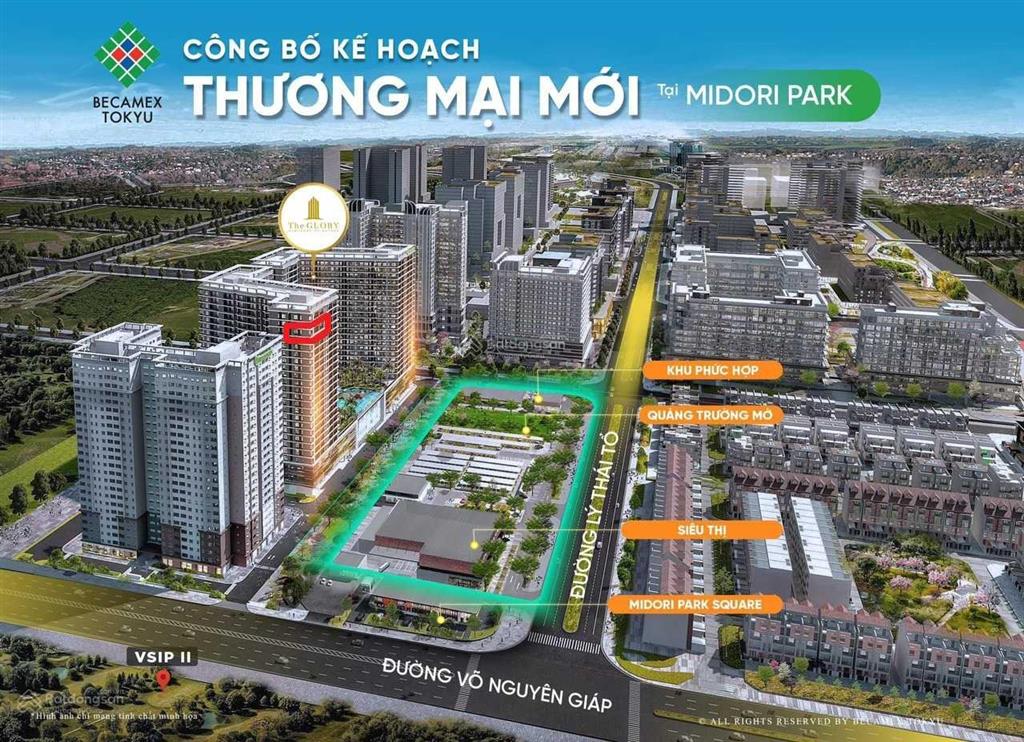 Ưu đãi đến 10% nhà lk haruka 1 trệt 3 lầu 361m2 sàn  dự án midori park từ becamex tokyu 0919 433 ***