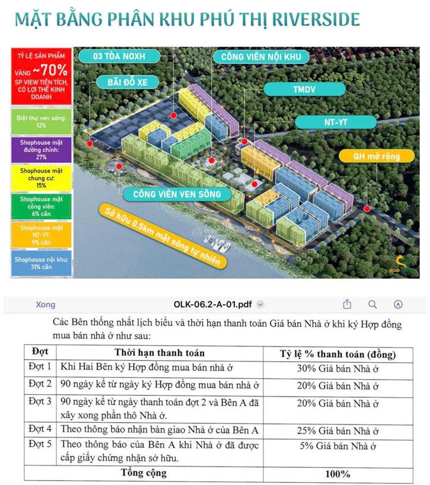 Độc quyền phú thị riverside gia lâm sở hữu chỉ với 3.6 tỷ (full giá 11 tỷ cả đất + nhà 4 tầng)